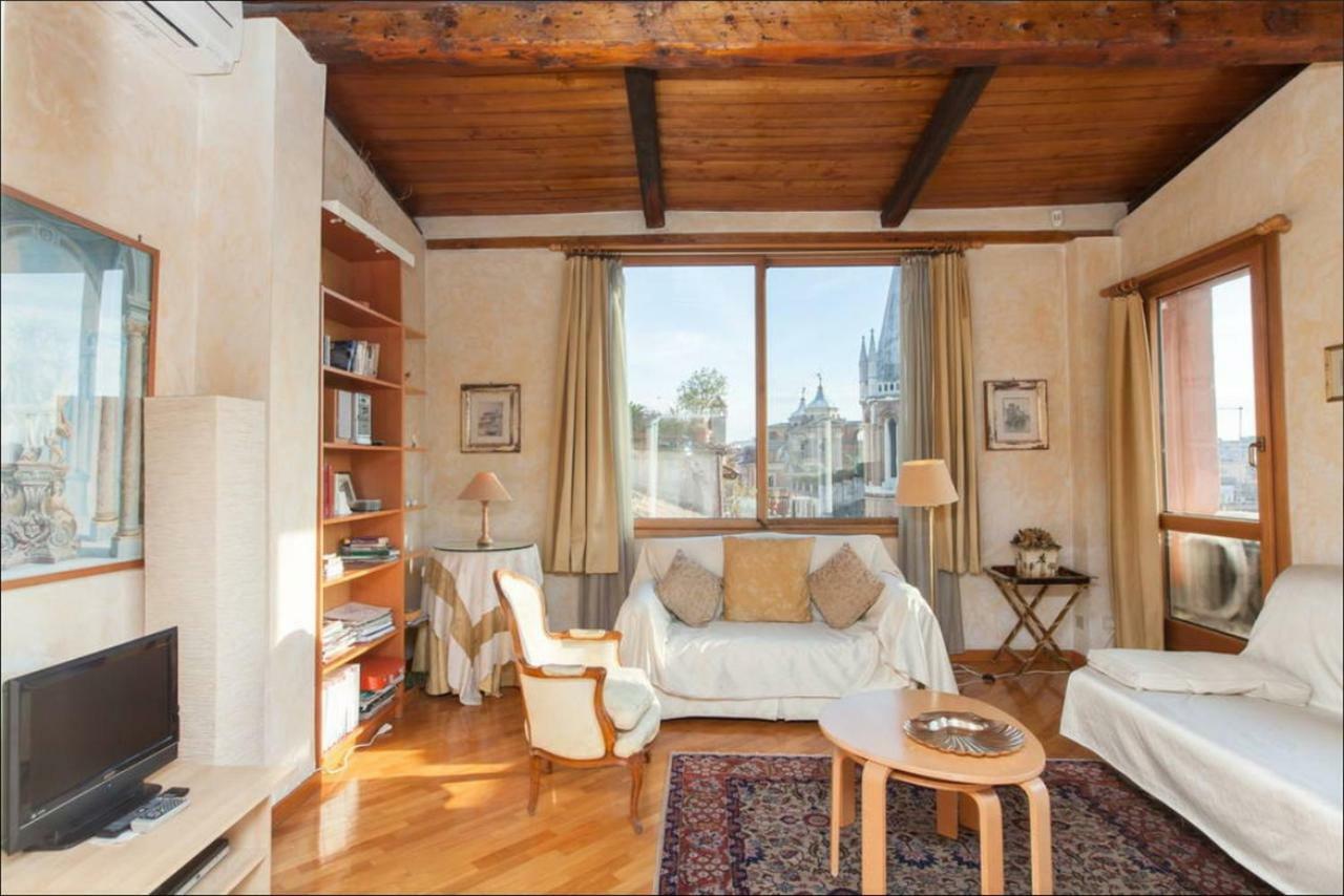 Amazing Panoramic Artist'S Loft Spanish Steps Roma Exterior foto
